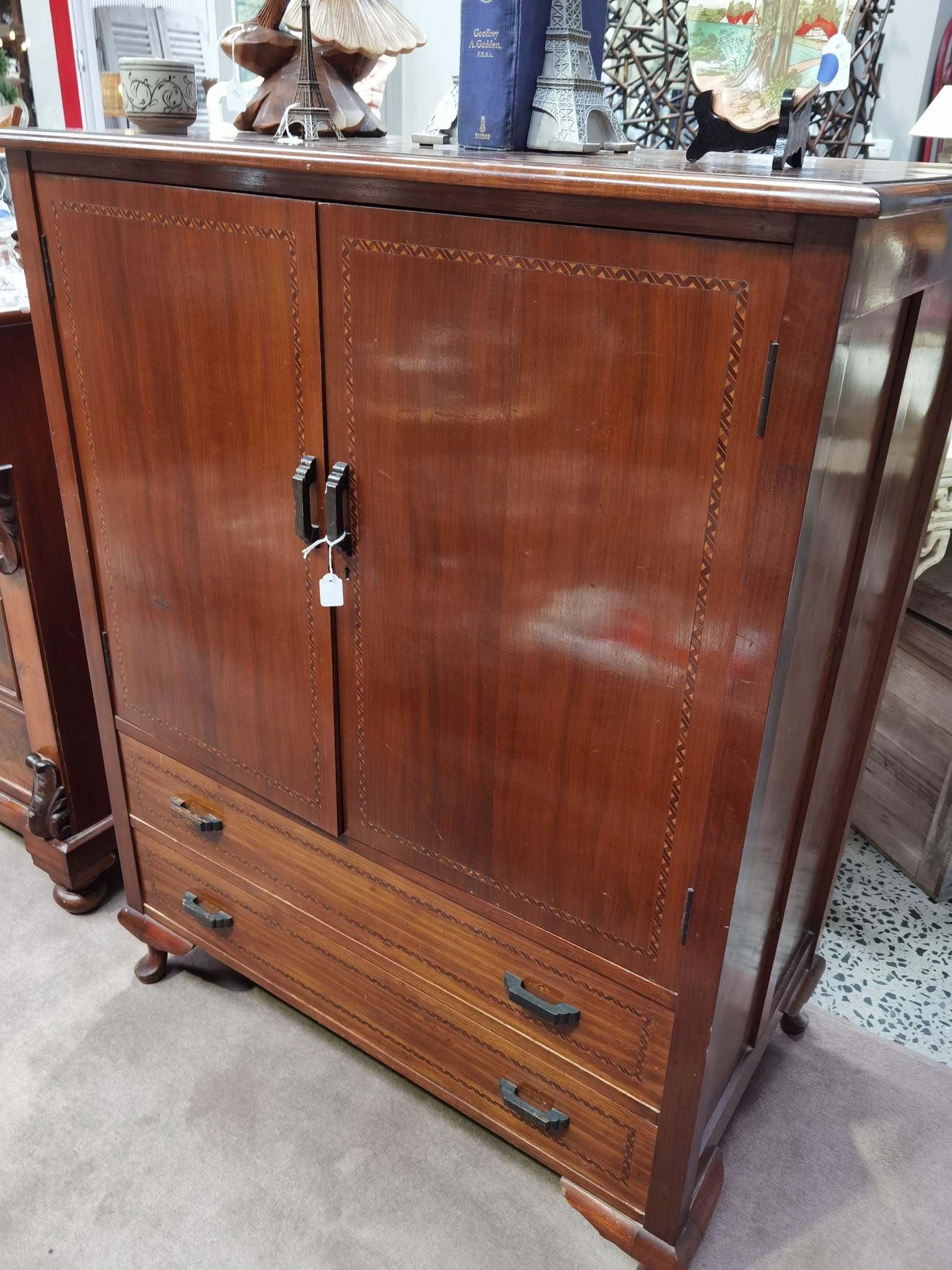 Solid Timber Storage Cupboard